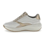 DEPORTIVO MUJER CORDON Y CREMALLERA BLANCO ORO 221620