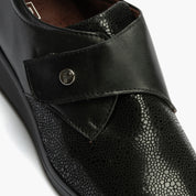 ZAPATO VELCRO ANCHO ESPECIAL NEGRO 10710