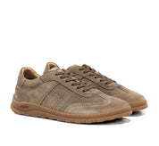 ZAPATO BAREFOOT DEPORTIVO HOMBRE FLUCHOS CORDON SERRAJE TAUPE F2502 JERRY AFELPADO MARMOTA