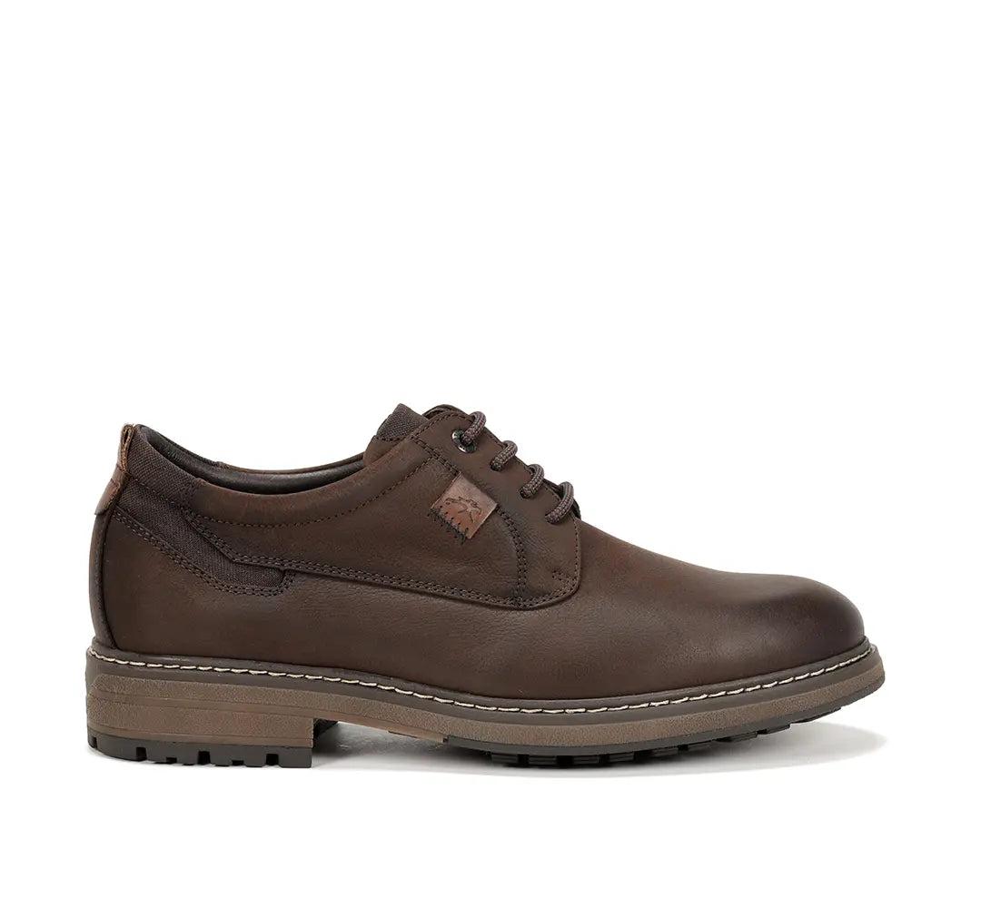 ZAPATO SPORT CORDON ENGRASADO MARRON F1589 TRUMAN D.CASTAÑO