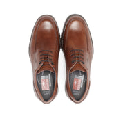 ZAPATO CORDON MARRON 9142 CRONO LIBANO