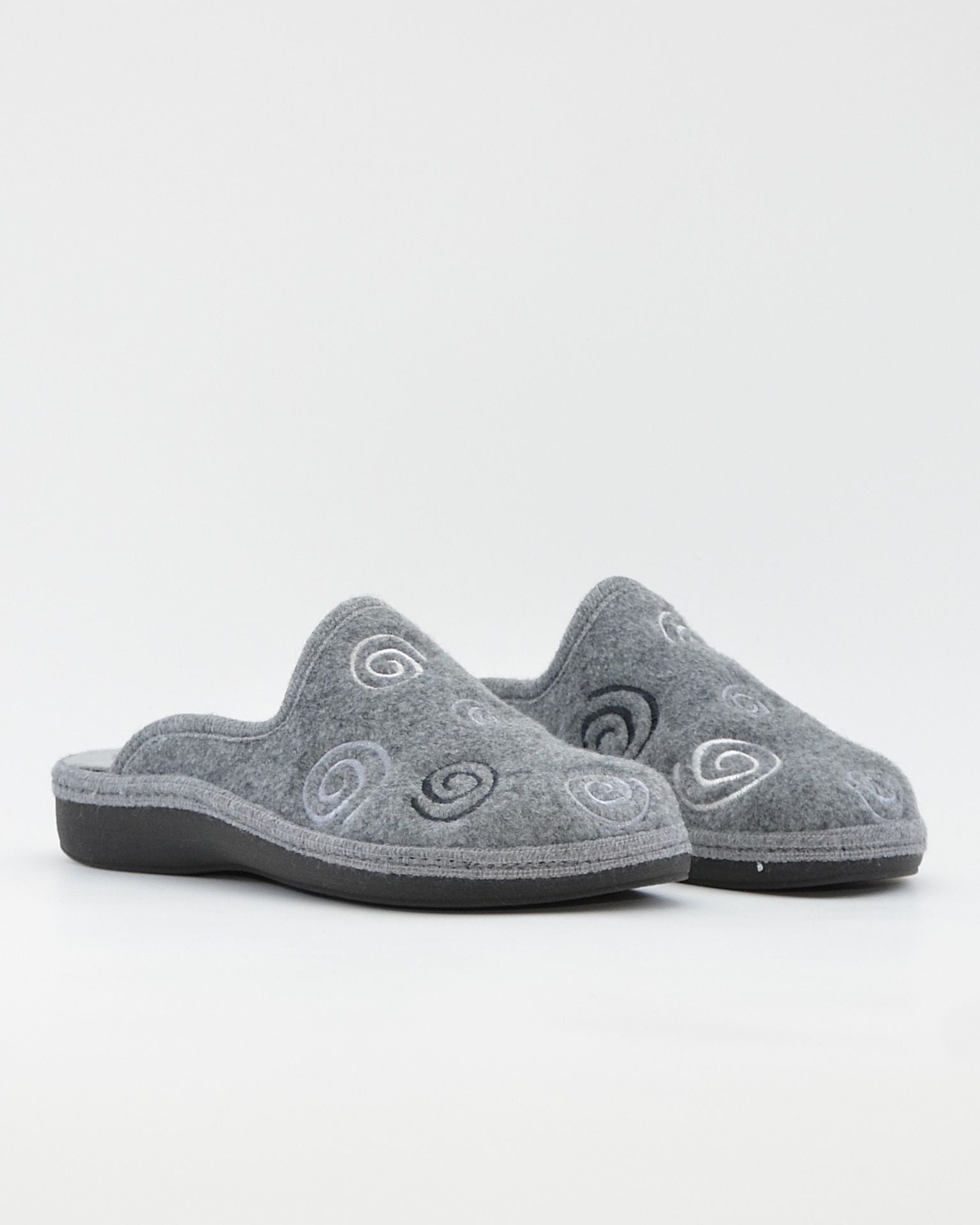 ZAPATILLA CASA MUJER SALVI 01L-000 BUCLE GRIS