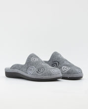 ZAPATILLA CASA MUJER SALVI 01L-000 BUCLE GRIS