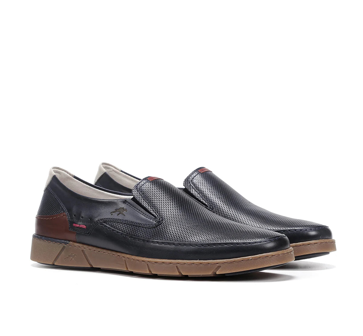 ZAPATO MOCASIN HOMBRE FLUCHOS COLOR AZUL MARINO BARRY F1157 OCEANO