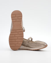 MANOLETINA CON CORREA MUJER COLOR BRONCE TREINTAS L4554