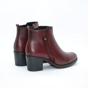 BOTIN TACON CUADRADO SAVAGE BURDEOS 8819