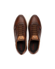 ZAPATO DE CORTE DEPORTIVO HOMBRE PIKOLINOS ELASTICOS COLOR CUERO GETAFE M2B-6439C1