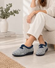 ZAPATILLAS DE CASA MUJER ANCHO ESPECIAL CABRERA 5647 SANDRA MARINO