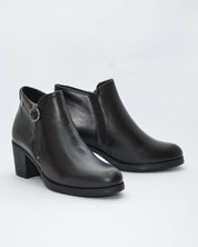 BOTIN NEGRO TACON CUADRADO 8816 NAPA NEGRO