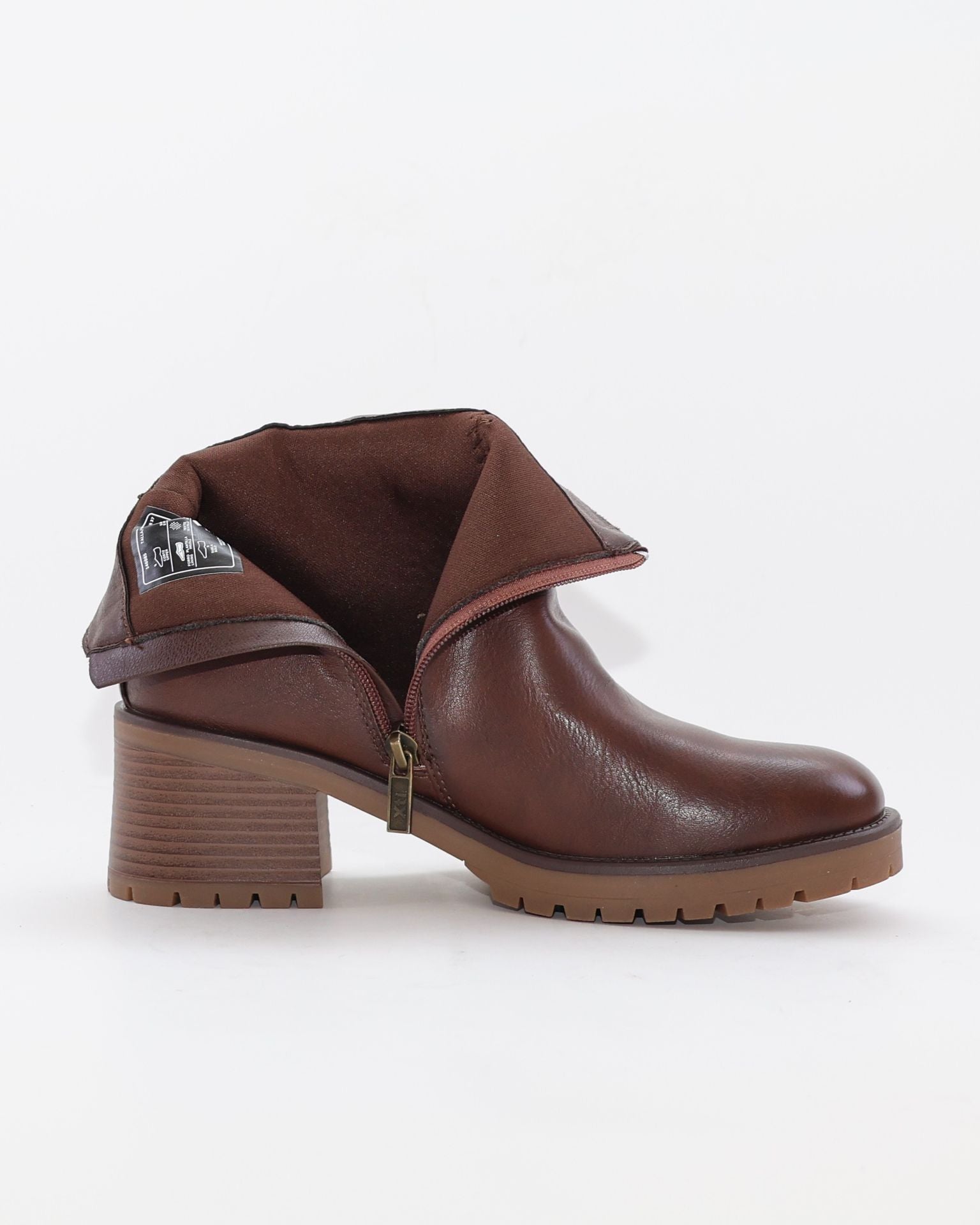 BOTIN MUJER TACON ANCHO COLOR MARRÓN XTI 14608502