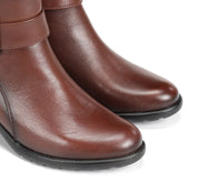 BOTIN MARRON IMPERMEABLE F2315 GALIT NUT