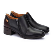 ZAPATO ABOTINADO CON CREMALLERA COLOR NEGRO MALAGA W6W-5902C1