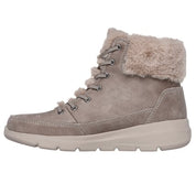 SNEAKERS BOTA MUJER SKECHERS TAUPE 144202 TPE