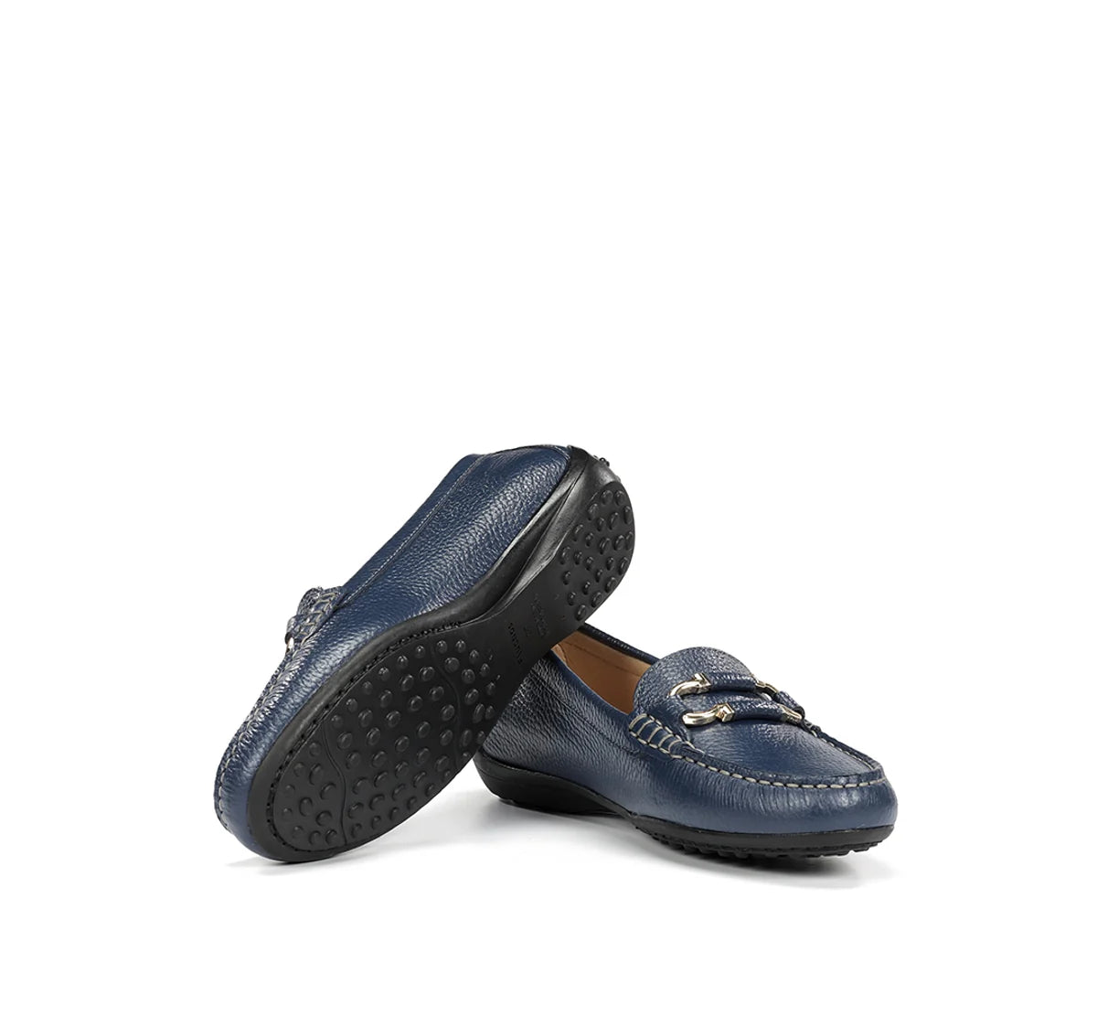 ZAPATO MOCASIN MUJER FLUCHOS COLOR AZUL MARINO BRUNI F2156
