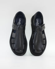 SANDALIA HOMBRE VELCRO COLOR NEGRO SUELA EXTRALIGHT CALLAGHAN 92311