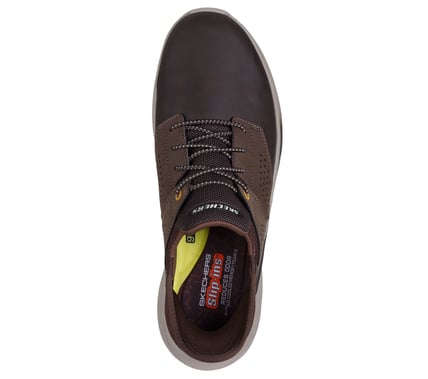 SNEAKERS HOMBRE SKECHERS MARRON 210890 CHOC SLIP-INS
