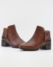 BOTIN MUJER TACON BAJO COLOR CUERO PIKOLINOS MALAGA W6W-8648