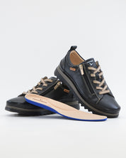 ZAPATO DE CORTE DEPORTIVO MUJER CORDON Y CREMALLERA PIKOLINOS NEGRO W3W-6979ST VIGO