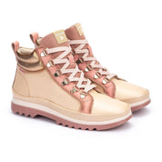 BOTIN DEPORTIVO MUJER CORDONES Y CREMALLERA MARFIL W3W-8564 CPC1 VIGO