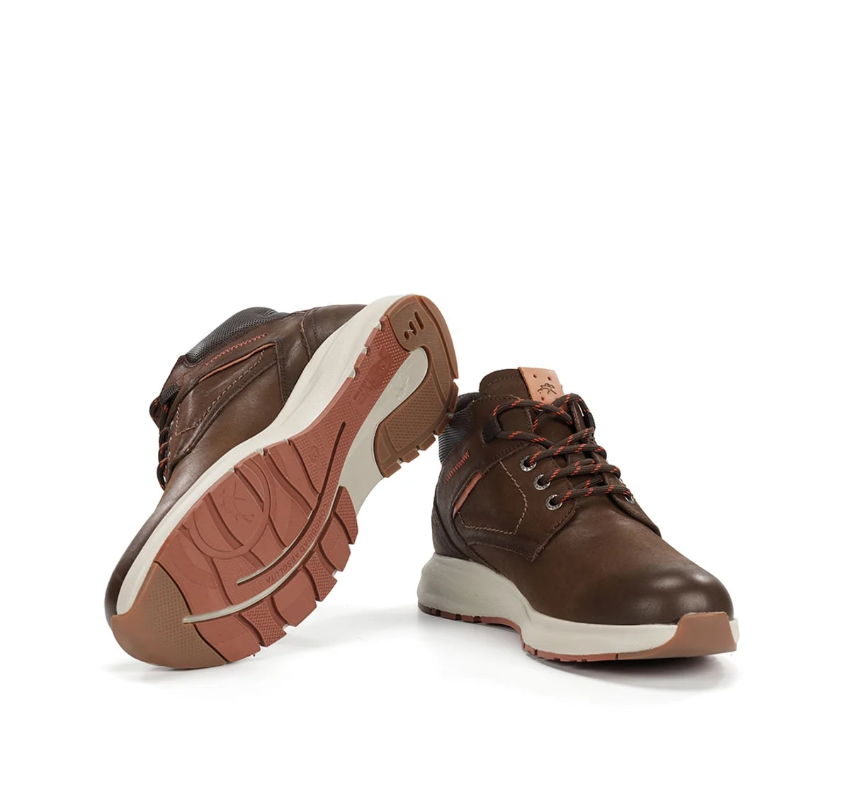 BOTA HOMBRE CORDON IMPERMEABLE COLOR MARRÓN FLUCHOS F2068 TRITON CAFÉ