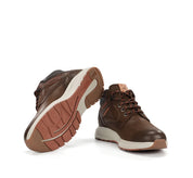 BOTA HOMBRE CORDON IMPERMEABLE COLOR MARRÓN FLUCHOS F2068 TRITON CAFÉ