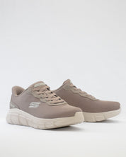SNEAKERS HOMBRE SKECHERS BEIGE 118113 DKTP ELASTICOS SLIP-INS