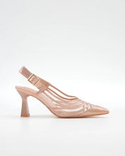 ZAPATO FIESTA MUJER DESTALONADO COLOR ROSA AZAREY 613K997