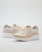 DEPORTIVO DE CORDONES MUJER LONA BLANCO SKECHERS 11716 OFWT