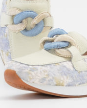 MOCASIN DEPORTIVO MUJER COLOR HIELO BORDADO FLORES THE HAPPY MONK VANITY 011