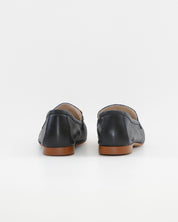 ZAPATO MOCASIN MUJER PLANO NEGRO CAYETANO 17200