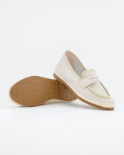 MOCASINES EN PIEL COLOR HIELO MACARENA RANIA 85