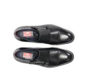 ZAPATO HOMBRE MONKSTRAP DOS HEBILLAS COLOR NEGRO F1838 ASGARD