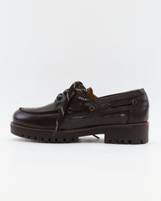 NAUTICO MUJER PIEL MARRON LACOMBA MINT