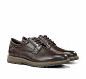 ZAPATO CASUAL HOMBRE CORDON FLUCHOS COLOR MARRON BUGGY F2319 HABANA CAFÉ