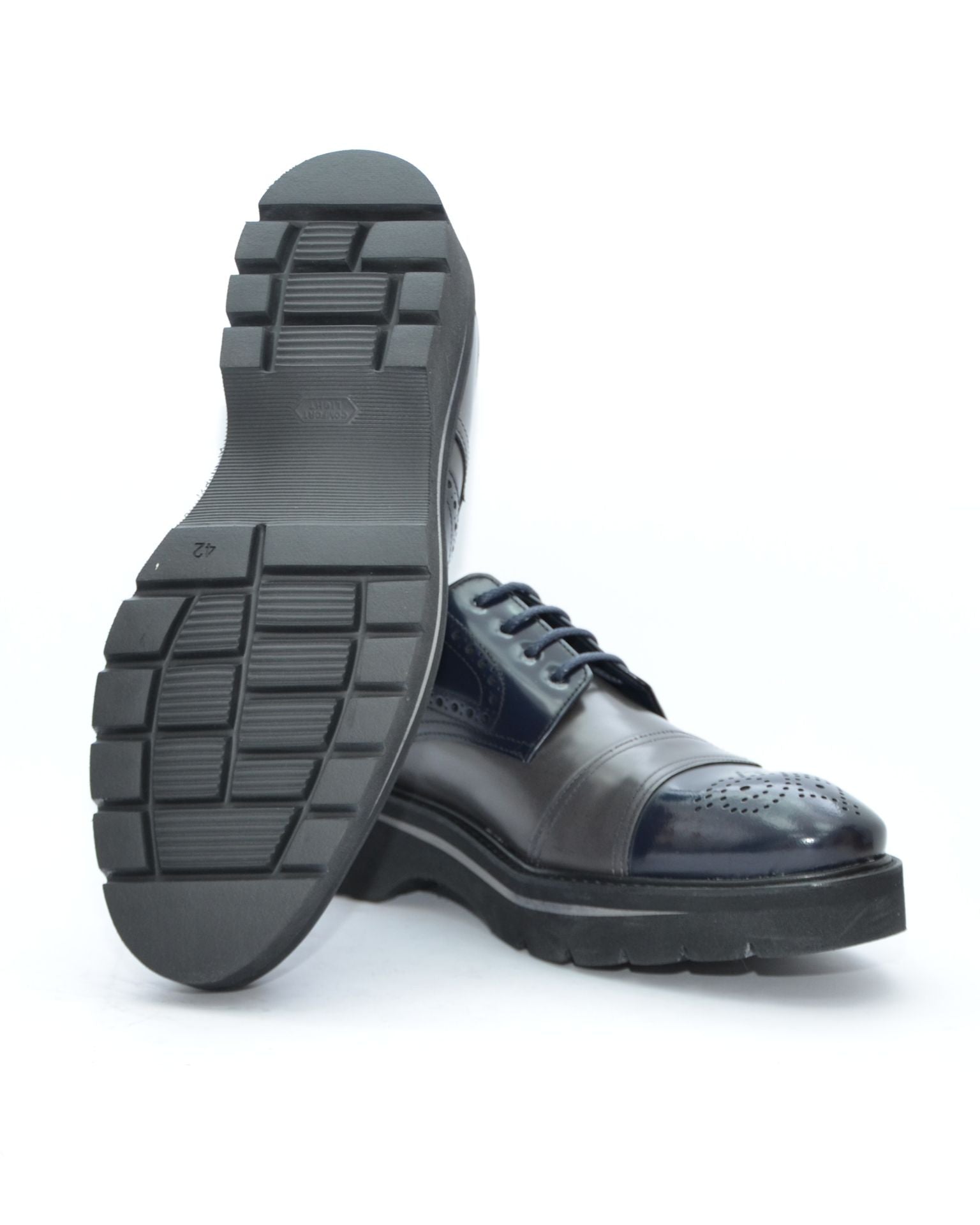 ZAPATO HOMBRE BLIUCHER PICADO FLORENTIC PISO GRUESO