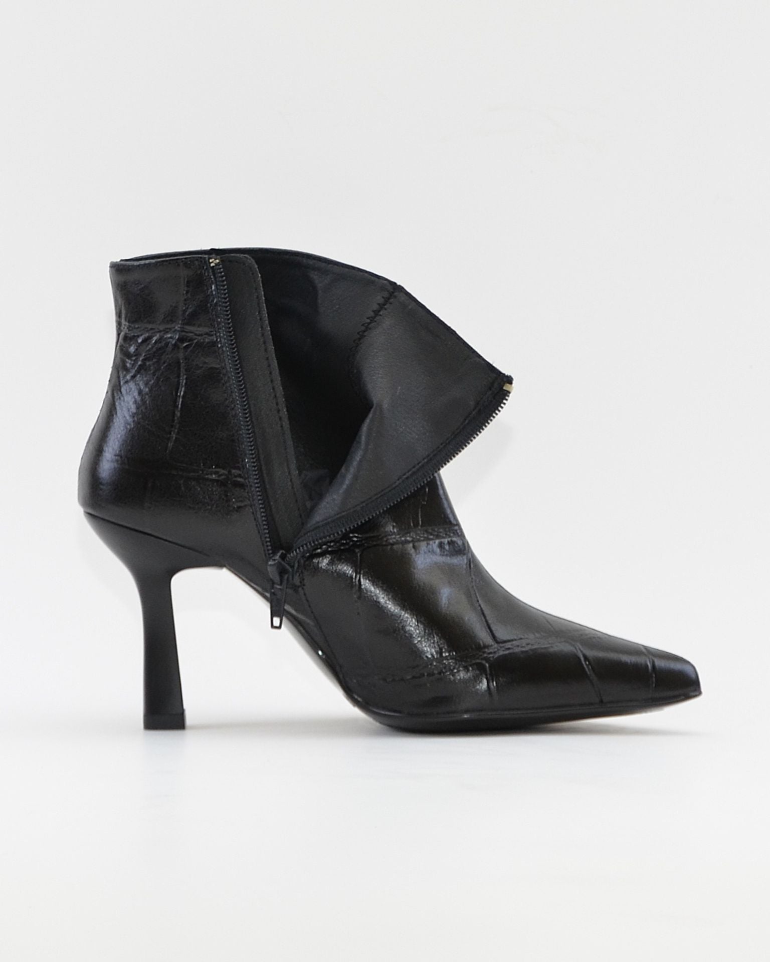 BOTIN DE MUJER TACON FINO COLOR COCO NEGRO DESIREE SHEILA 6