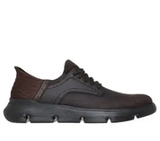 SNEAKERS HOMBRE SKECHERS MARRON 205046 CHOC SLIP-INS