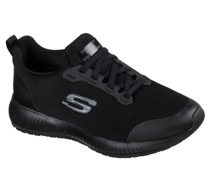 SNEAKERS MUJER SKECHERS NEGRO 77222EC BLK TRABAJO
