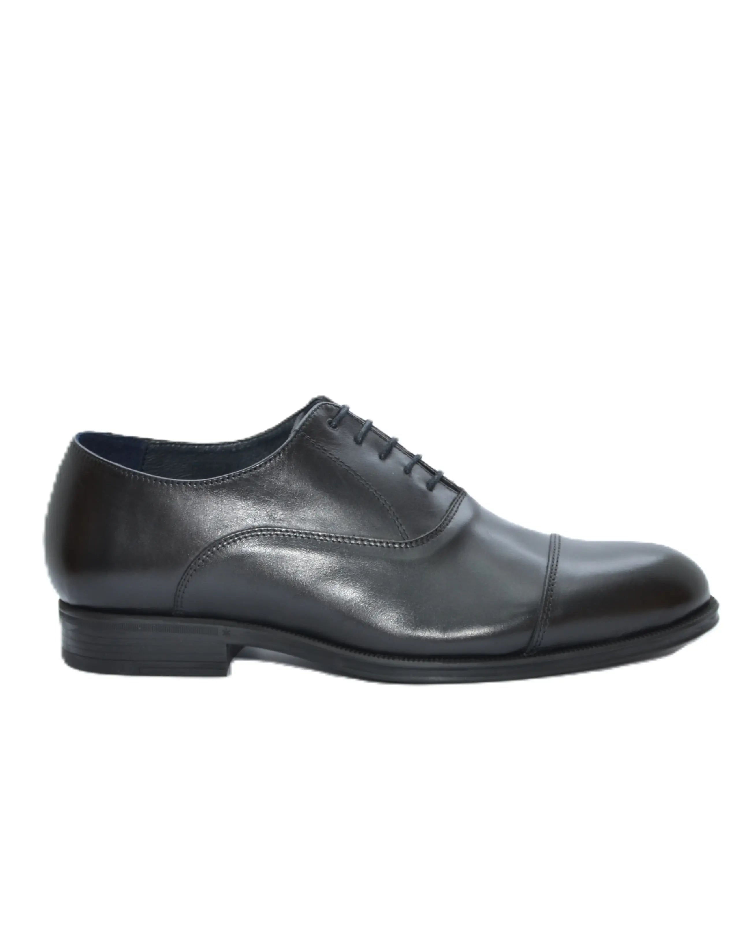 ZAPATO HOMBRE OXFORD NAPA NEGRO FLEXIBLE