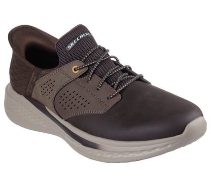 SNEAKERS HOMBRE SKECHERS MARRON 210890 CHOC SLIP-INS