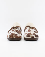 ZAPATILLAS DE CASA MUJER ABIERTA DEVALVERDE 1205 BEIGE VACA