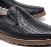 ZAPATO MOCASIN HOMBRE FLUCHOS COLOR AZUL MARINO BARRY F1157 OCEANO