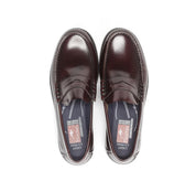 ZAPATO MOCASIN HOMBRE CON ANTIFAZ COLOR BURDEOS FLUCHOS STAMFORD F0047