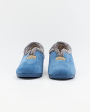 ZAPATILLA MUJER CERRADA CON CUÑA COLOR AZUL JEANS J.ORTEGA 1840