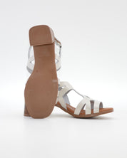 SANDALIA MUJER CHAROL HIELO TACON PLANTA DE GEL OH MY SANDALS 5992