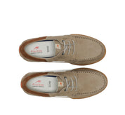ZAPATO NAUTICO FLUCHOS HOMBRE COLOR TAUPE BRUNO F2434 MARMOTA