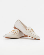 ZAPATO MOCASIN MUJER PLANO COLOR BEIG ARCE CAYETANO 17200