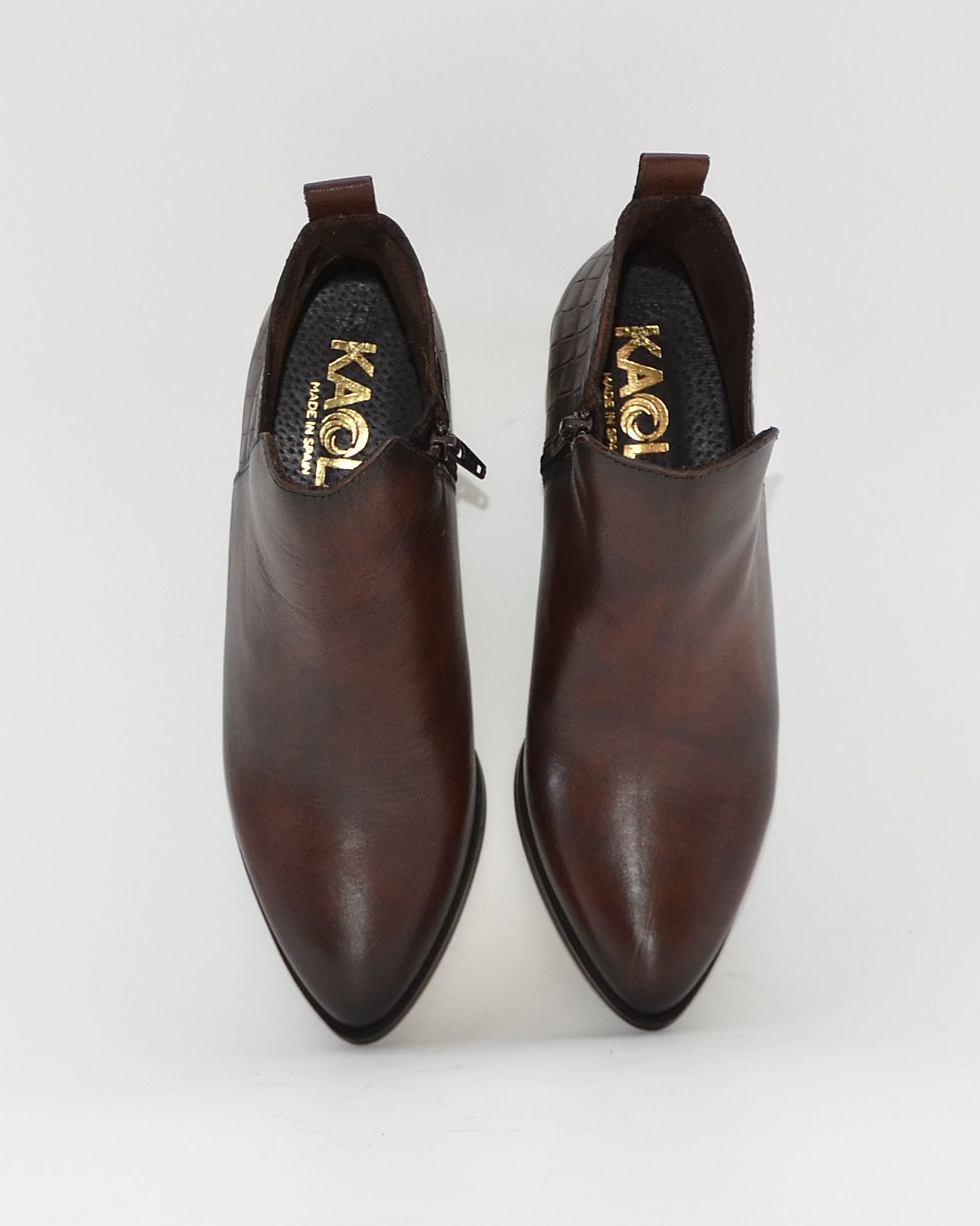 BOTIN MUJER COWBOY PIEL MARRÓN KAOLA 3056