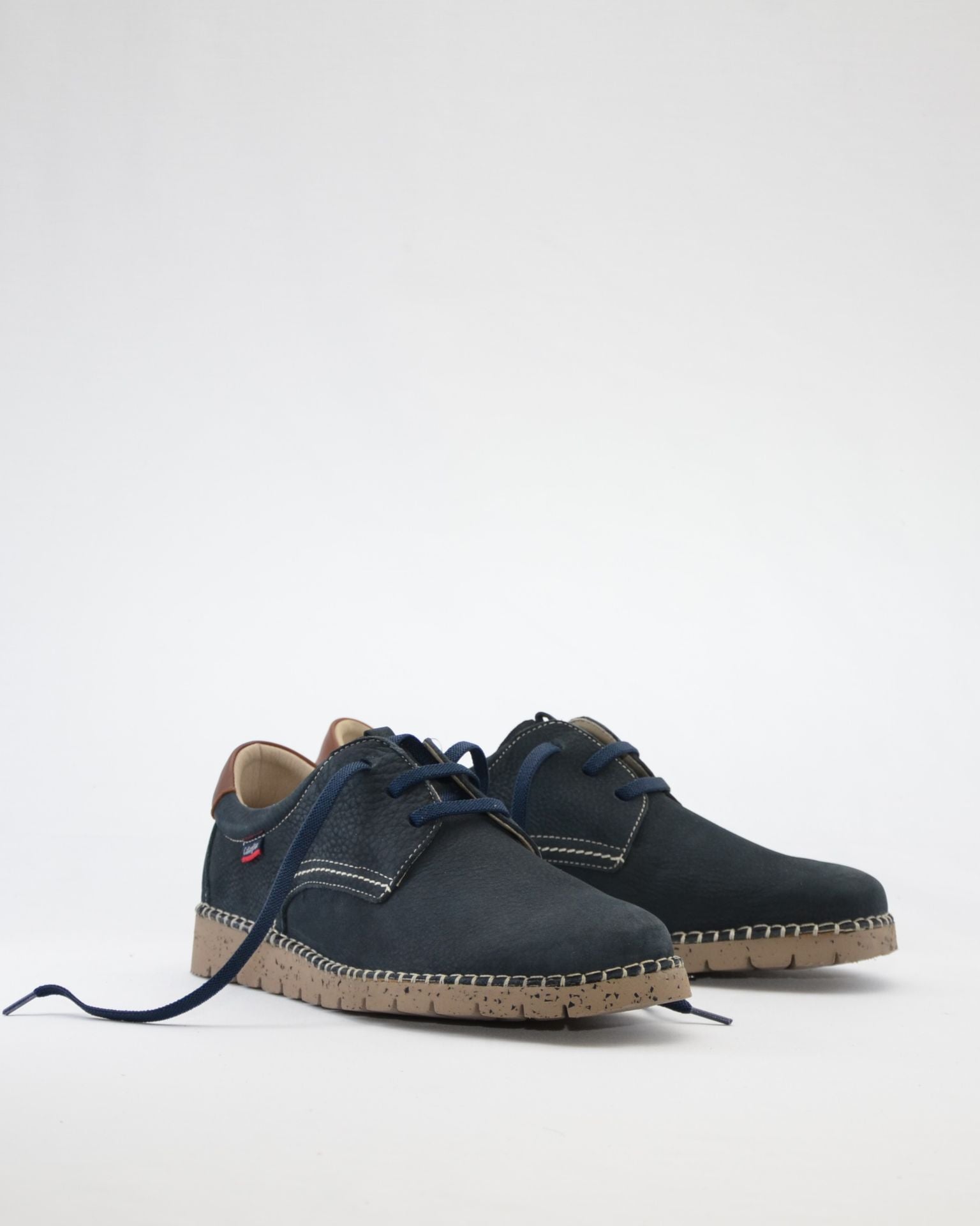 ZAPATO DE HOMBRE CALLAGHAN AZUL CON CORDONES 65201