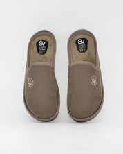 ZAPATILLAS DE CASA CERRADA HOMBRE SALVI 08D-244 TRIANA TOSTADO TRIDENTE